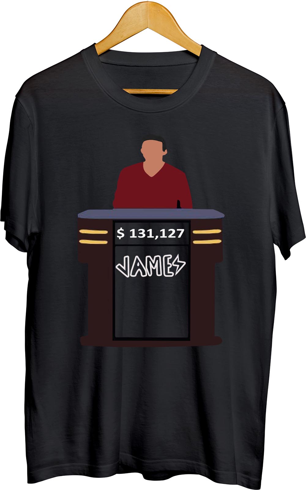 Blue James Holzhauer Jeopardy Funny Ts Shirts