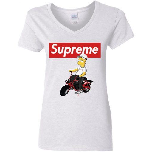 Bart Simpson Supreme S T Shirt