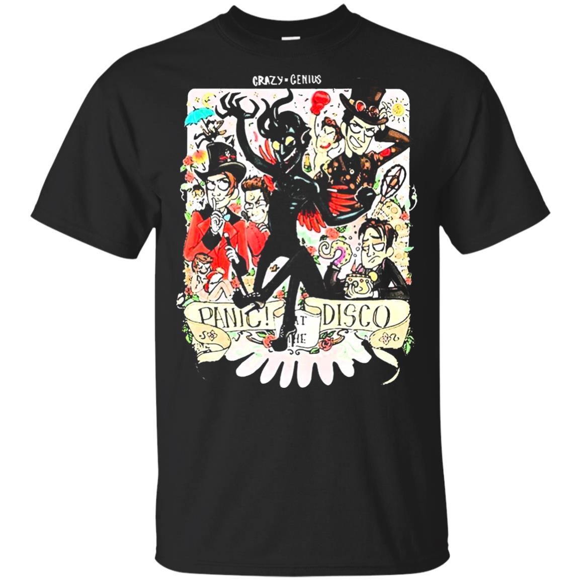 Crazy Genius Panic At The Disco Trending Gift T Shirt