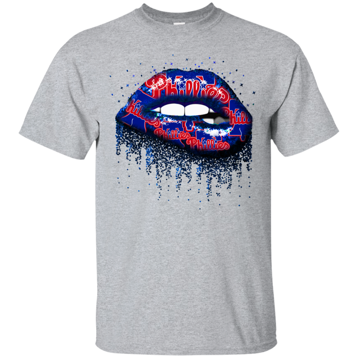 Sexy Philadelphia Phillies Lips For Baseball Lovers T Shirt