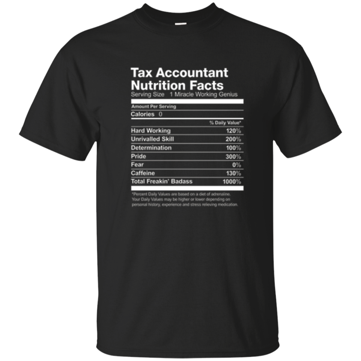 Tax Accountant Uniform Funny T Shirt