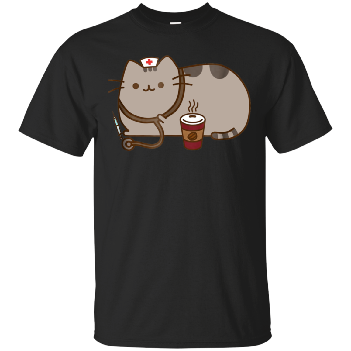 Cat Im A Nurse Pusheen T Shirt