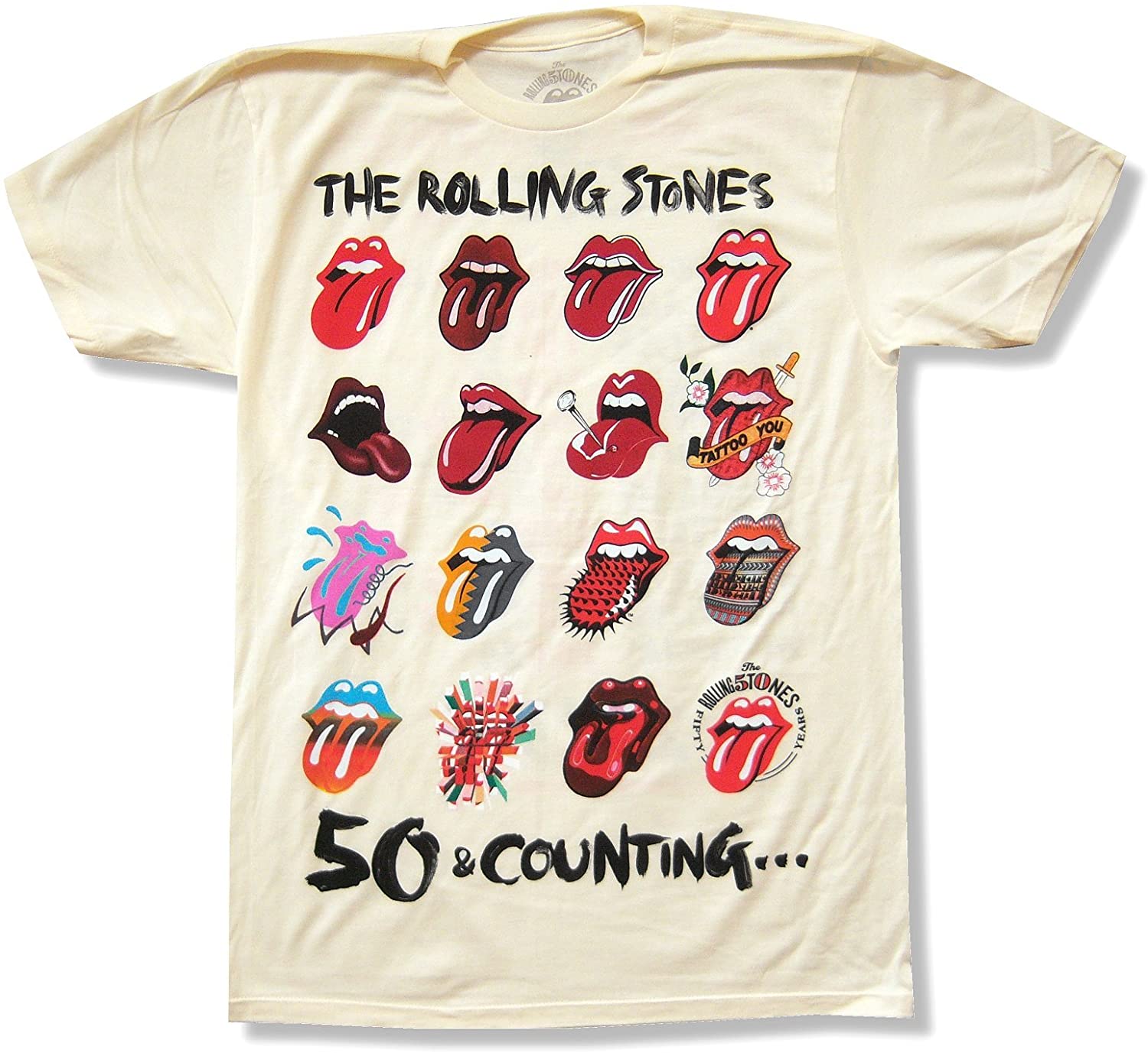 rolling stones evolution t shirt